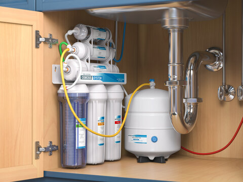 Whole home water filtration system installation Beaumont CA