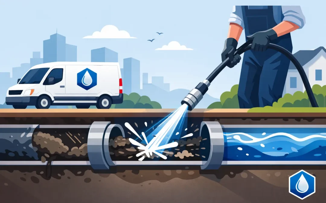 Hydro Jetting for Clogged Sewer Line Issues
