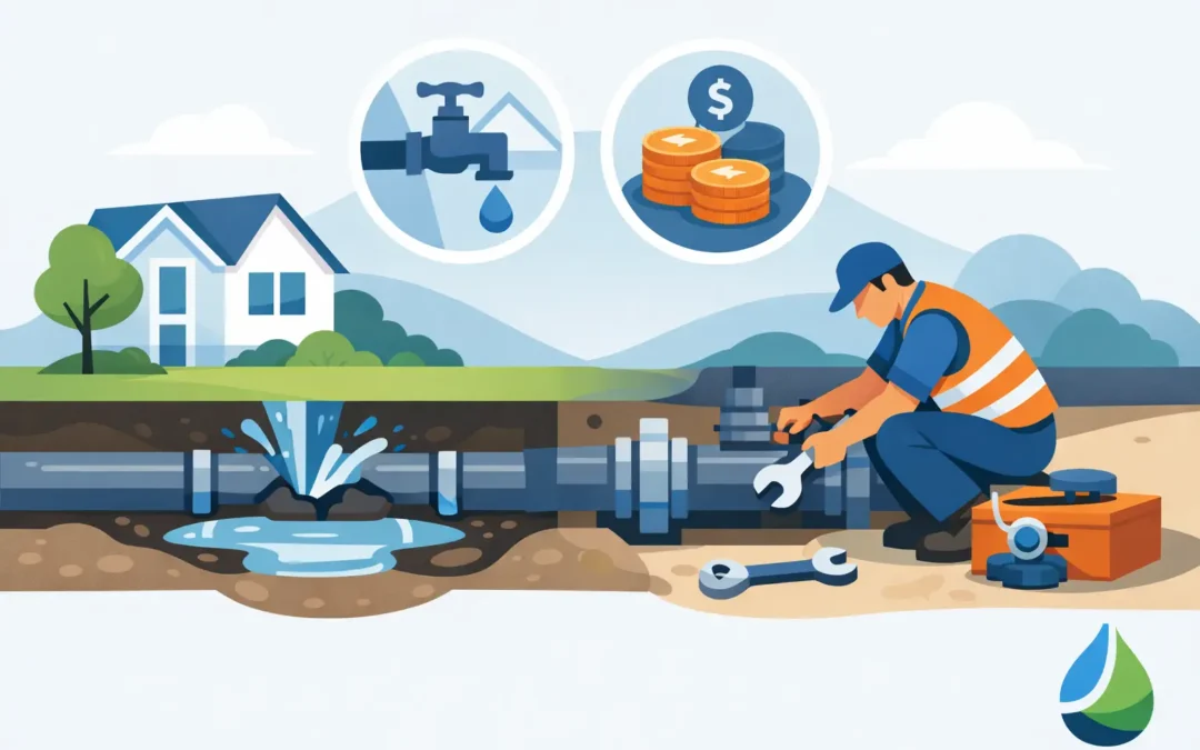 Main Water Line Repair: Signs and Costs