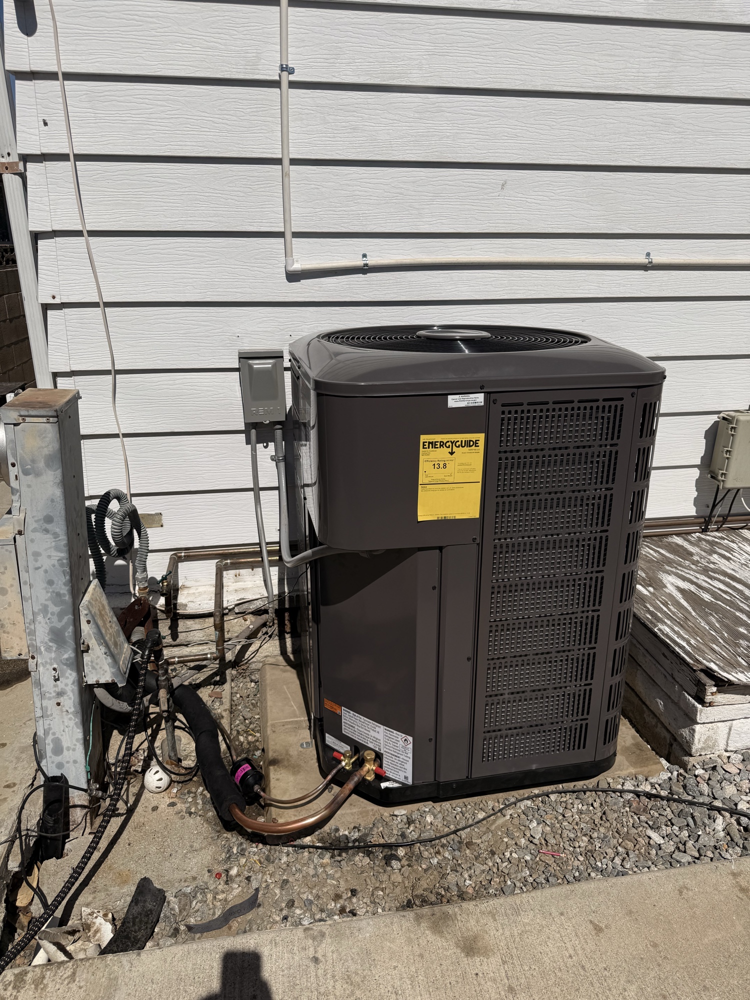 Precision One Services heat pump and AC installation in Calimesa, CA