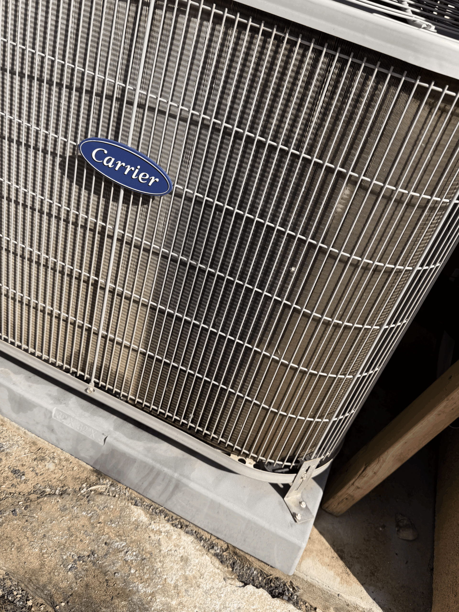 Precision One Services air conditioning repair in progress