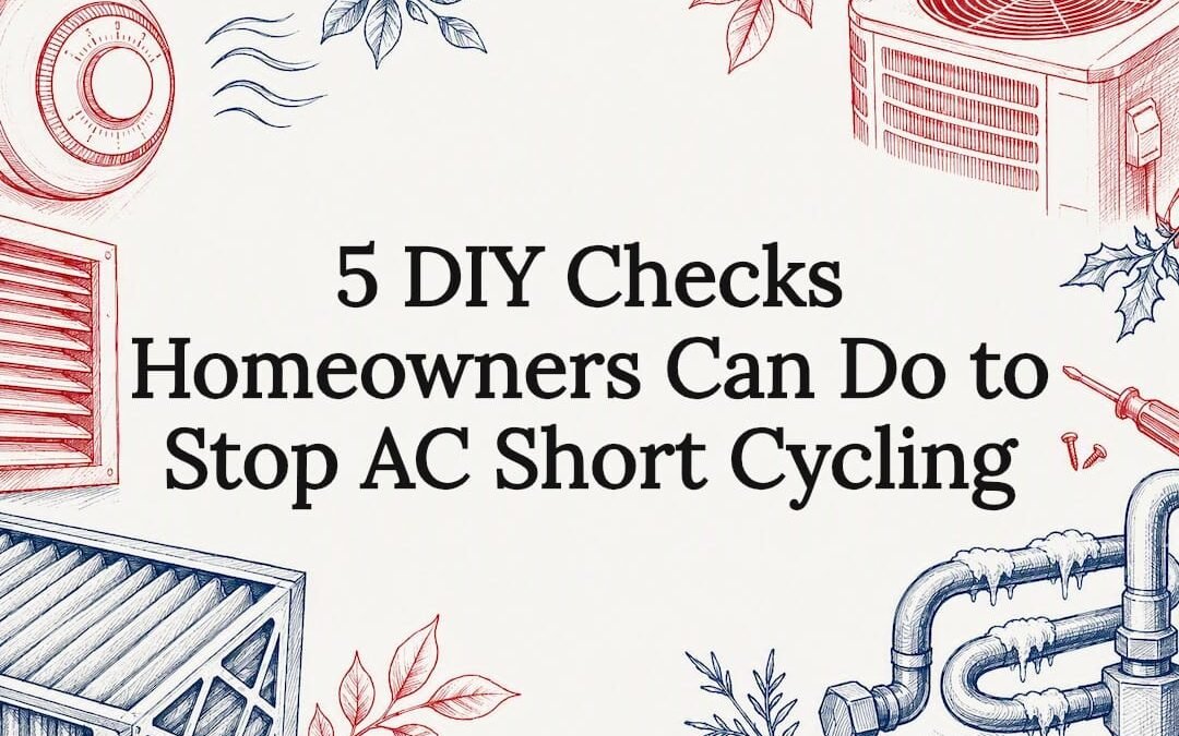 5 DIY Checks Homeowners Can Do to Stop AC Short Cycling